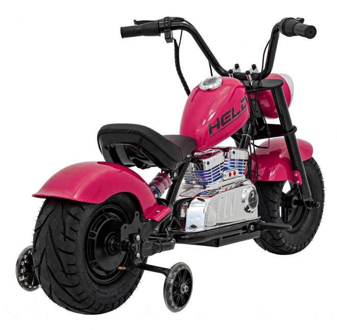 Dětský motocykl Chopper Warrior růžový
