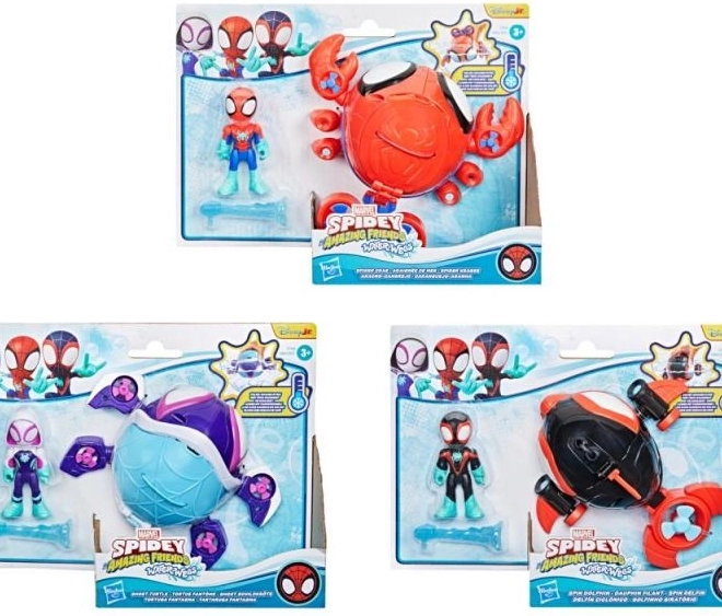 Hasbro Spider-Man figurka a úžasné vozidlo