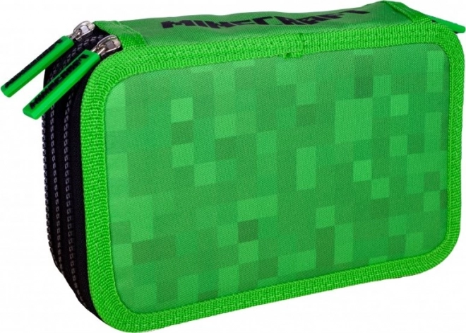 Školní penál Minecraft Alex a Steve třípatrový