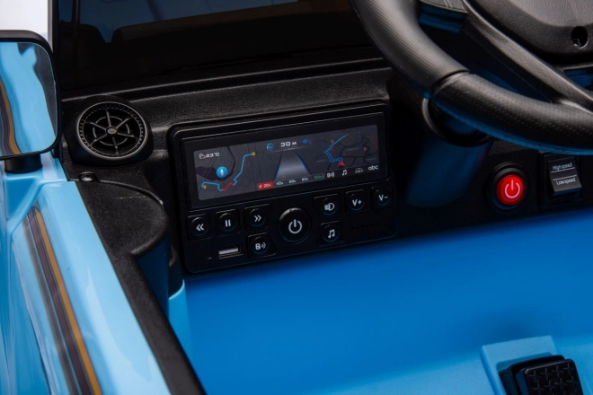 Dětské elektrické auto Toyota Land Cruiser Prado modré