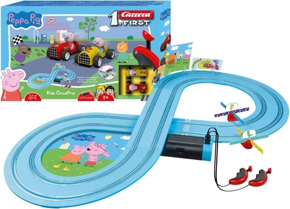 autodráha carrera first prasátko peppa 2,4 m