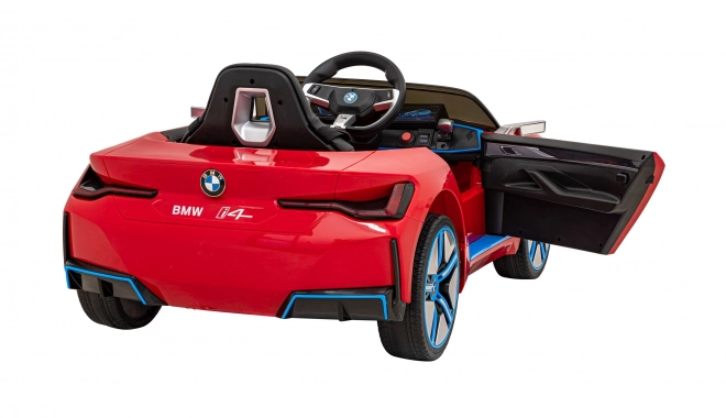 Dětské auto na baterii BMW i4 – Červené