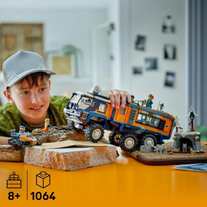 LEGO City Nákladní Auto s Laboratoří pro Polární Průzkumníky