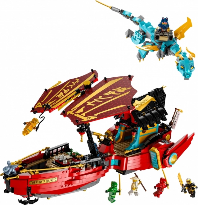 Konstrukční sada LEGO Ninjago Perla osudu - závod s časem
