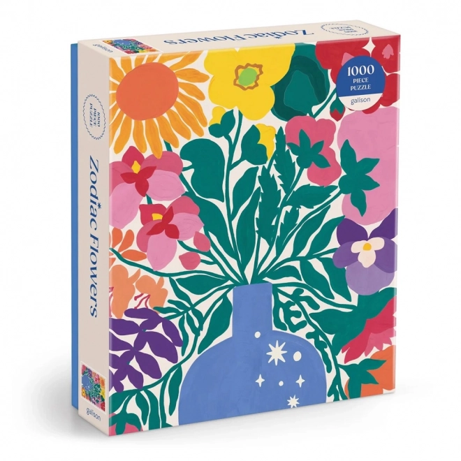 Puzzle Květiny zvěrokruhu 1000 dílků