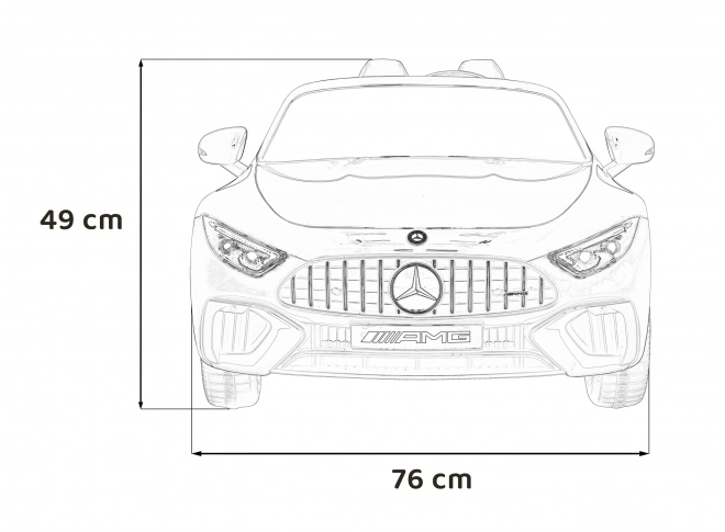 Vozidlo Mercedes Benz AMG SL63 – Černá