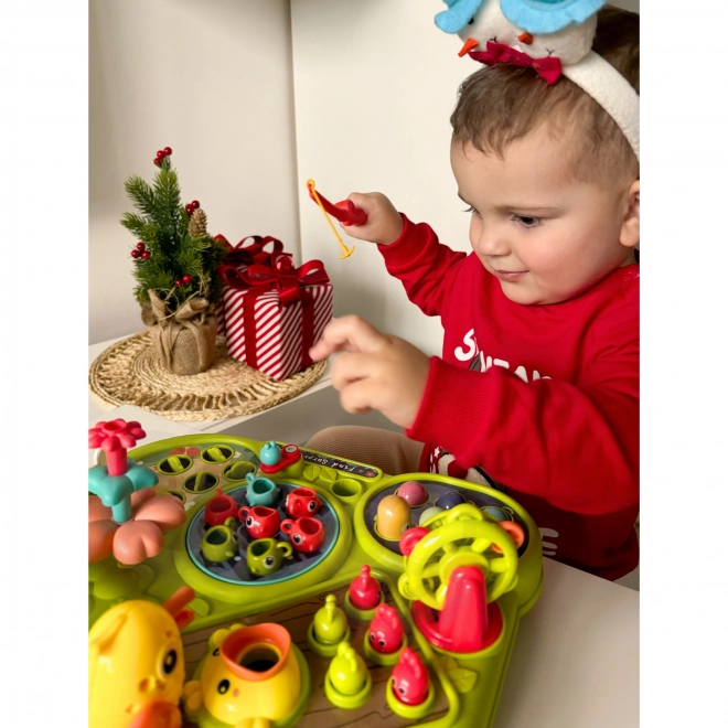 Interaktivní vzdělávací stolek 8v1 Montessori