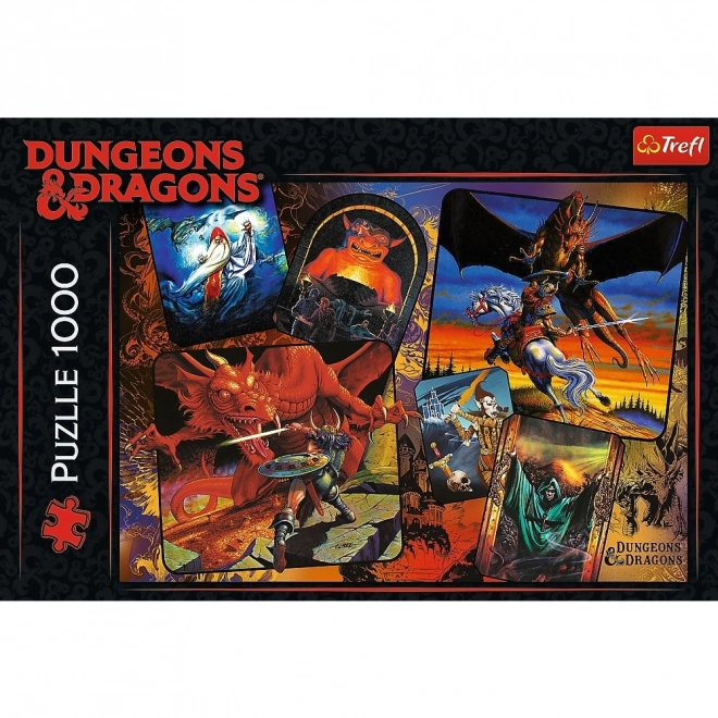 Puzzle 1000 prvků Počátky Dungeons Dragons