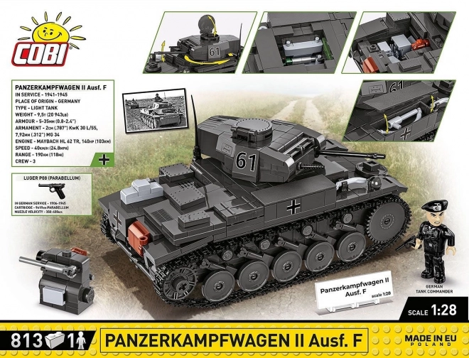Stavebnice tanku Panzerkampfwagen II