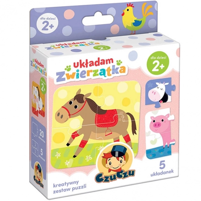 CzuCzu Puzzle Zvířátka pro Děti