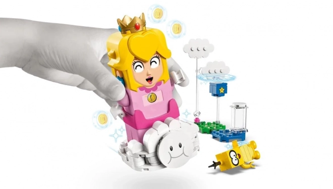 Kostičky LEGO Super Mario: Dobrodružství s interaktivní figurkou LEGO Peach