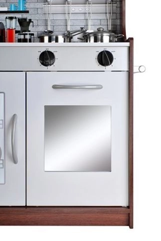 Dřevěná kuchyně KRUZZEL – Tmavé dřevo