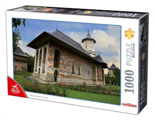 Puzzle Klášter Moldovița 1000 dílků