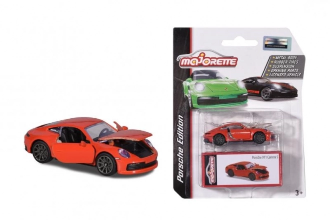 Autíčko Porsche Deluxe, 6 druhů, 7,5 cm