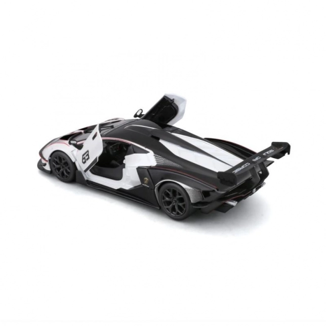 Bburago 1:24 Dirka Lamborghini Essenza SCV12 – Bílé
