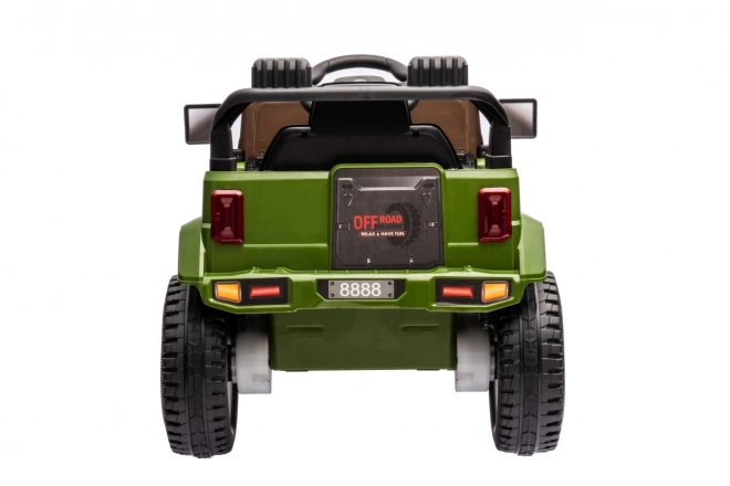 Dětské auto na dálkové ovládání off road zelené
