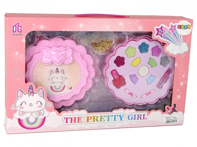 Růžový jednorožec Makeup Beauty Kit
