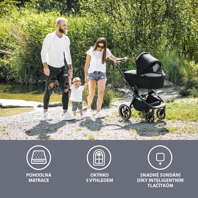Hluboká korba ke sportovnímu kočárku Move XL, Silver Grey