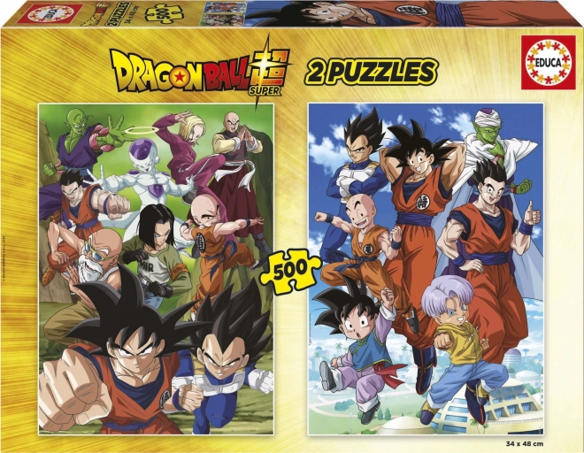 EDUCA Puzzle Dragon Ball 2x500 dílků