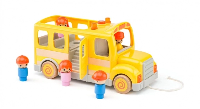 Veselý školní autobus se světly a zvuky Woody