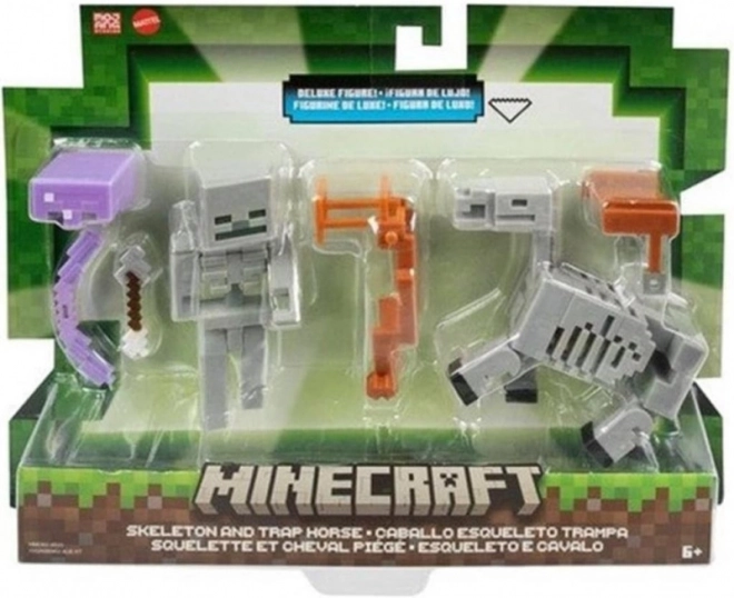 Minecraft figurka Ravager a Raid 2-pak