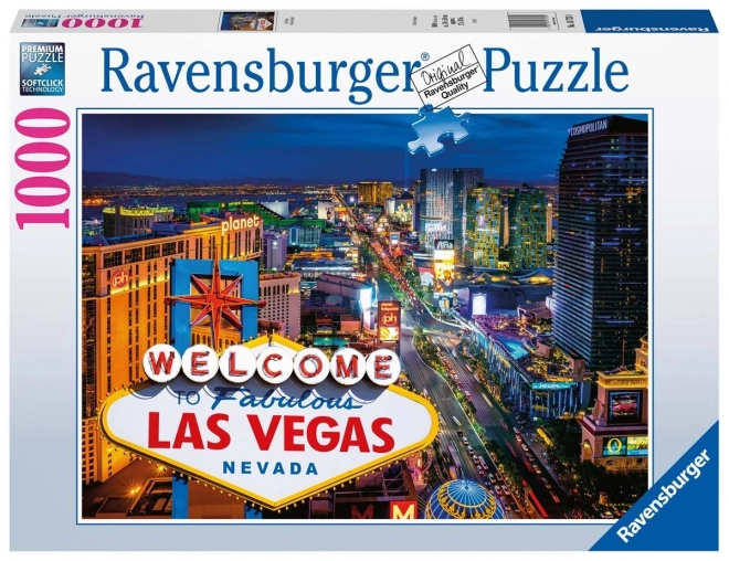 Puzzle Ravensburger Las Vegas 1000 dílků