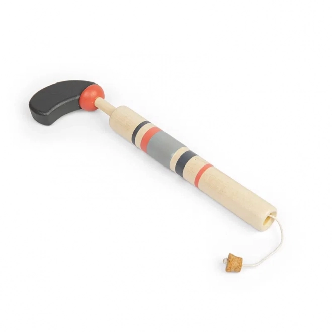Dřevěná pistole špuntovka Bigjigs Toys
