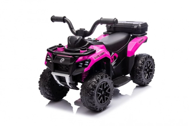 Dětská čtyřkolka na baterii GTS1155 - Růžová