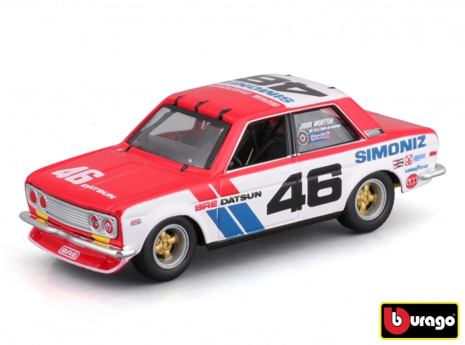 Bburago závodní auto Datsun 510 1:43