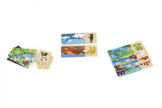 Puzzle Zvířátka Logické Zábavy VIGA