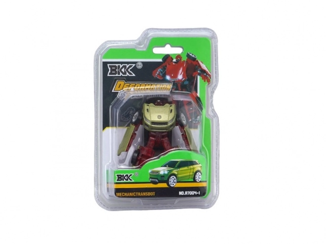 Transformační auto robot - sportovní hračka