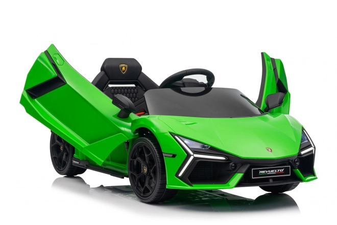 Elektrické autíčko Lamborghini Revuelto zelené