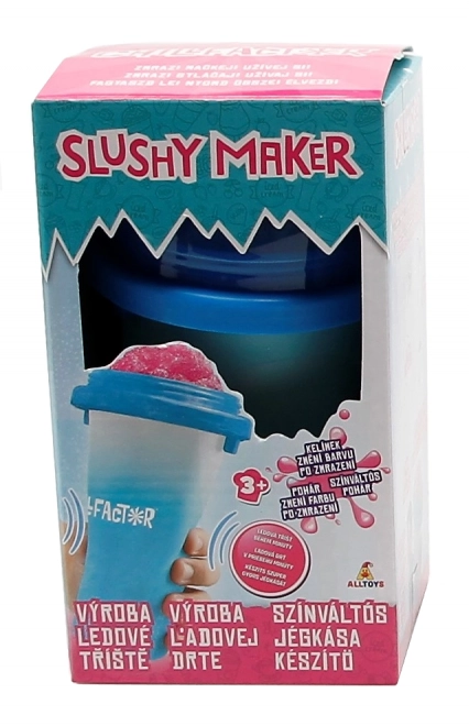 Slushy maker měnící barvu modrý
