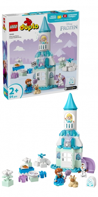 LEGO Duplo Disney Ledové království Anna, Elsa a oslava na hradě