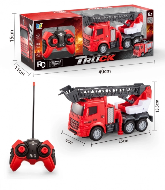 RC hasiči se žebříkem