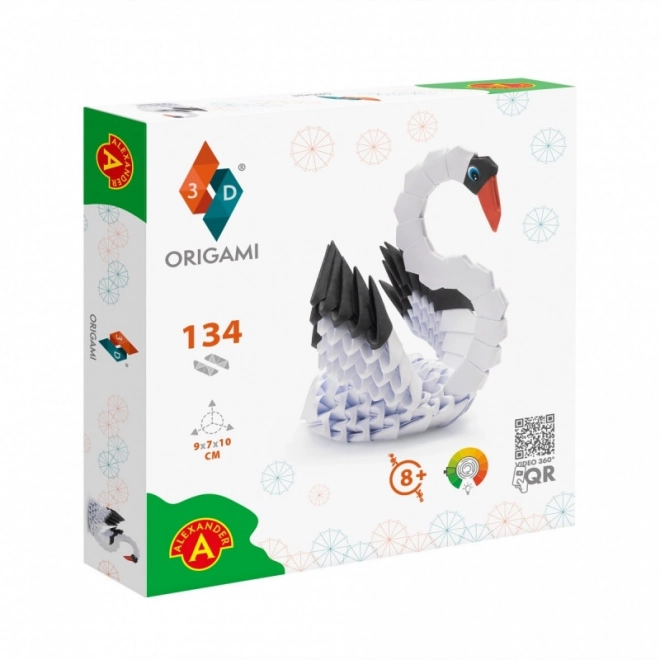 Alexander Kreativní Origami 3D Labuť