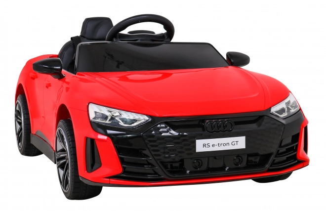 Audi RS E-Tron GT dětské elektrické auto s ovladačem a pohonem 4x4 – Červená