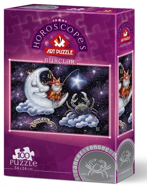 Puzzle Znamení zvěrokruhu Rak 100 dílků