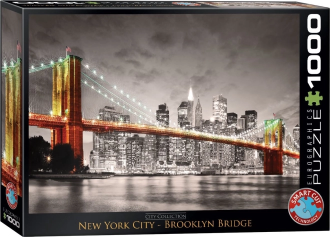 EUROGRAPHICS Puzzle New York - Brooklynský most 1000 dílků