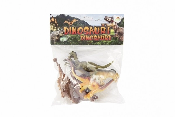 Plastoví dinosauři 16-18 cm, sada 5 ks
