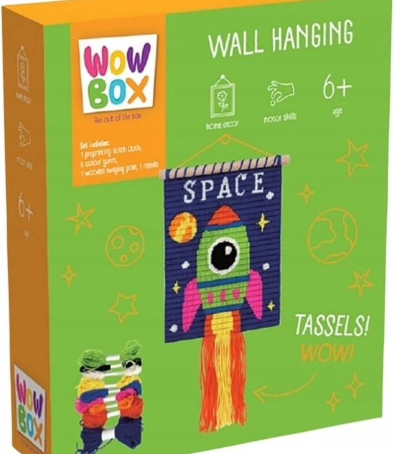 Makramový set Raketa WOW BOX