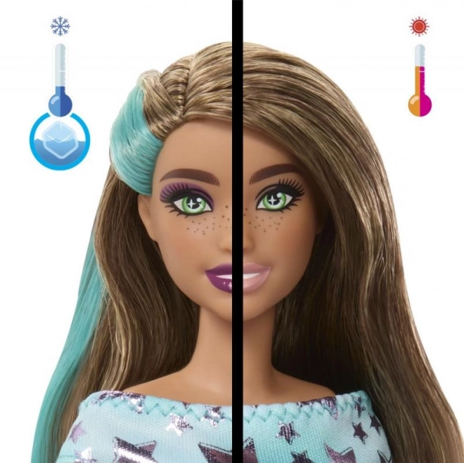 Party Reveal Barbie - tyrkysová