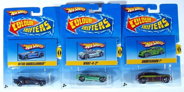 Hot Wheels Color Shifters měnící barvu autíčka