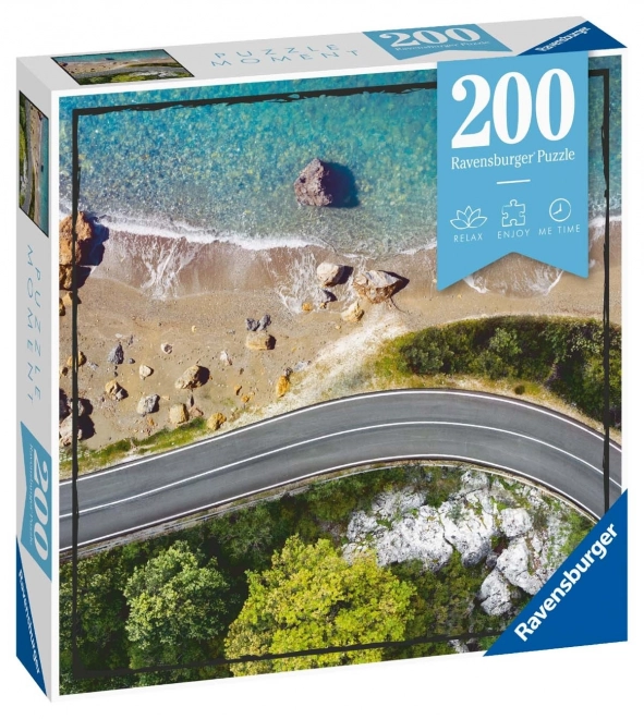RAVENSBURGER Puzzle Moment: Plážová cesta 200 dílků