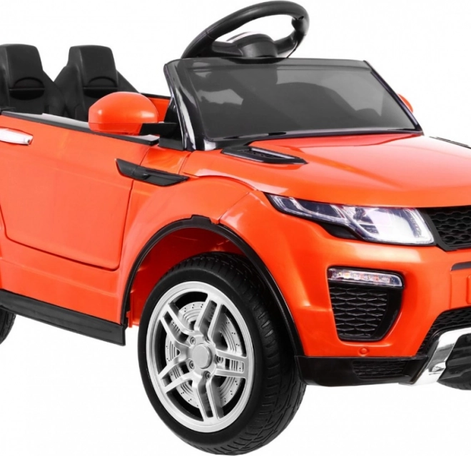 Elektrické autíčko sportovní Rapid Racer – Oranžové