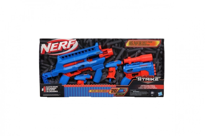 Nerf Alpha Strike Sada Blástrů a Šipek