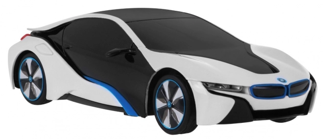 BMW i8 white RASTAR model 1:24 Auto na dálkové ovládání + 2,4 GHz dálkové ovládání