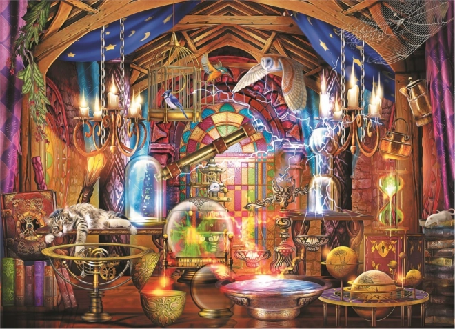 Dřevěné puzzle Kouzelná komnata 1000 dílků