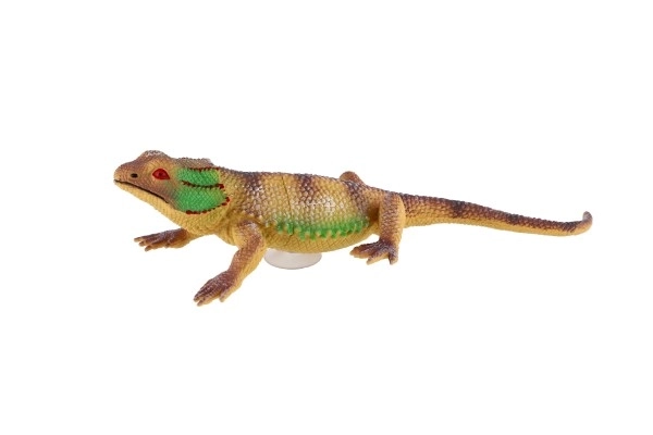 Zvířátko ještěři s přísavkou guma 22cm