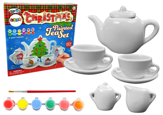 Vánoční kreativní sada DIY Malování na porcelán
